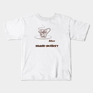 pottery coffee Kids T-Shirt